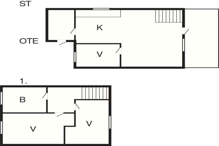 4 Person Holiday Home In R M Sonderby  Екстер'єр фото